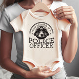 Police officer Baby Clothes Daughter Law Enforcement Dad Bodysuit Custom Newborn Romper Daddy's Girl Outfit