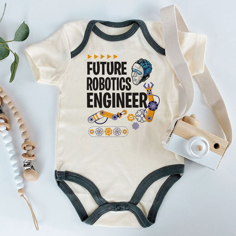 Future Robotic Engineer Baby Bodysuit STEM Baby Clothes Funny Newborn Onesie Gift for Boys Girls Cute Infant Outfit Canada