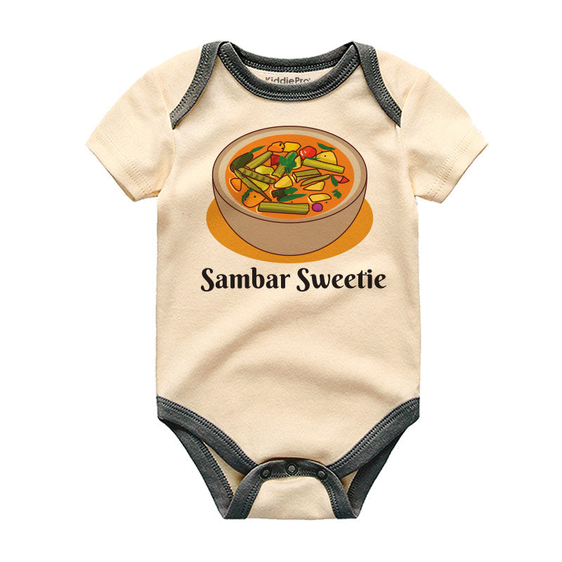 Indian Food Baby Clothes Desi Baby Bodysuit Cultural Baby Clothing India Cute Foodie Custom Baby Clothes Newborn Gift Customizable Baby Bodysuit