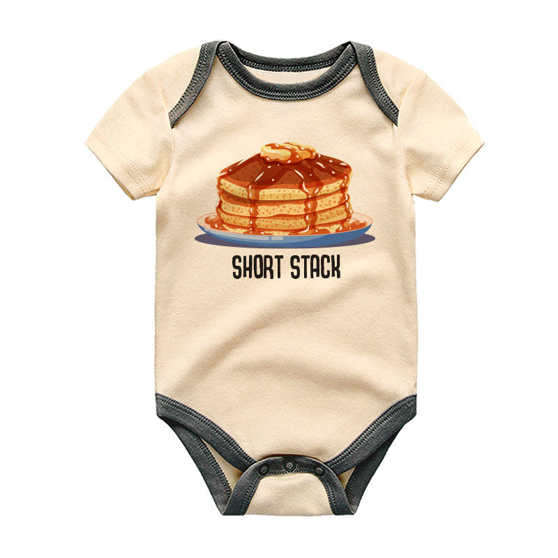 Cute Adorable Foodie Baby Clothes Little Pancake Lover Baby Unisex Infant Bodysuit Vêtements bébé
