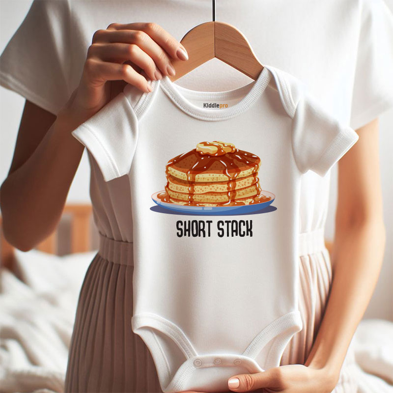 Cute Adorable Foodie Baby Clothes Little Pancake Lover Baby Unisex Infant Bodysuit Vêtements bébé