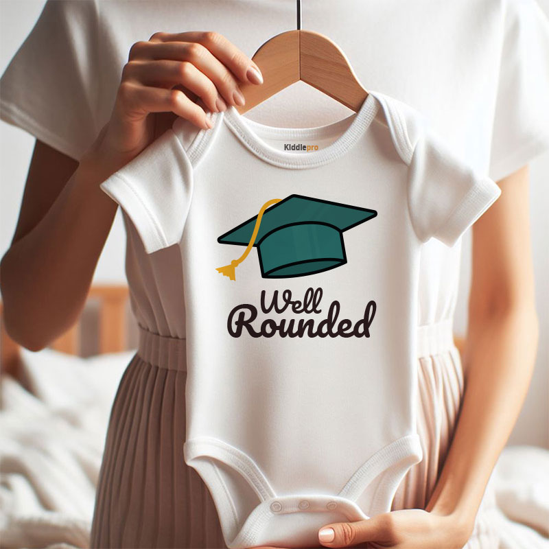 Well rounded baby graduation gift newborn photoshoot outfit