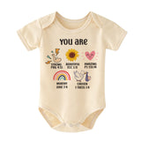 Bible Verse Baby Bodysuit Christian Baby Outfit with Scripture Religious Baby Clothes Blessed Baby Bodysuit God’s Love Baby Outfit